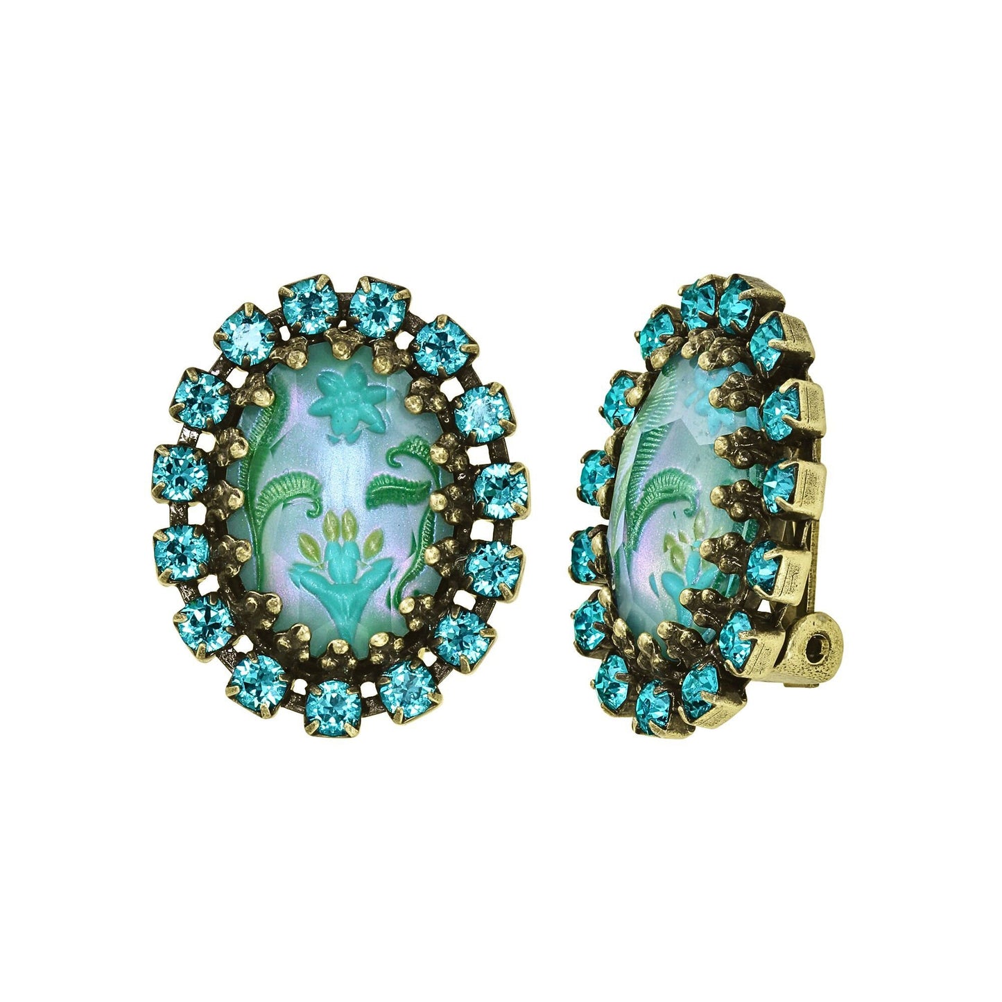 Ohrclip Chinoiserie