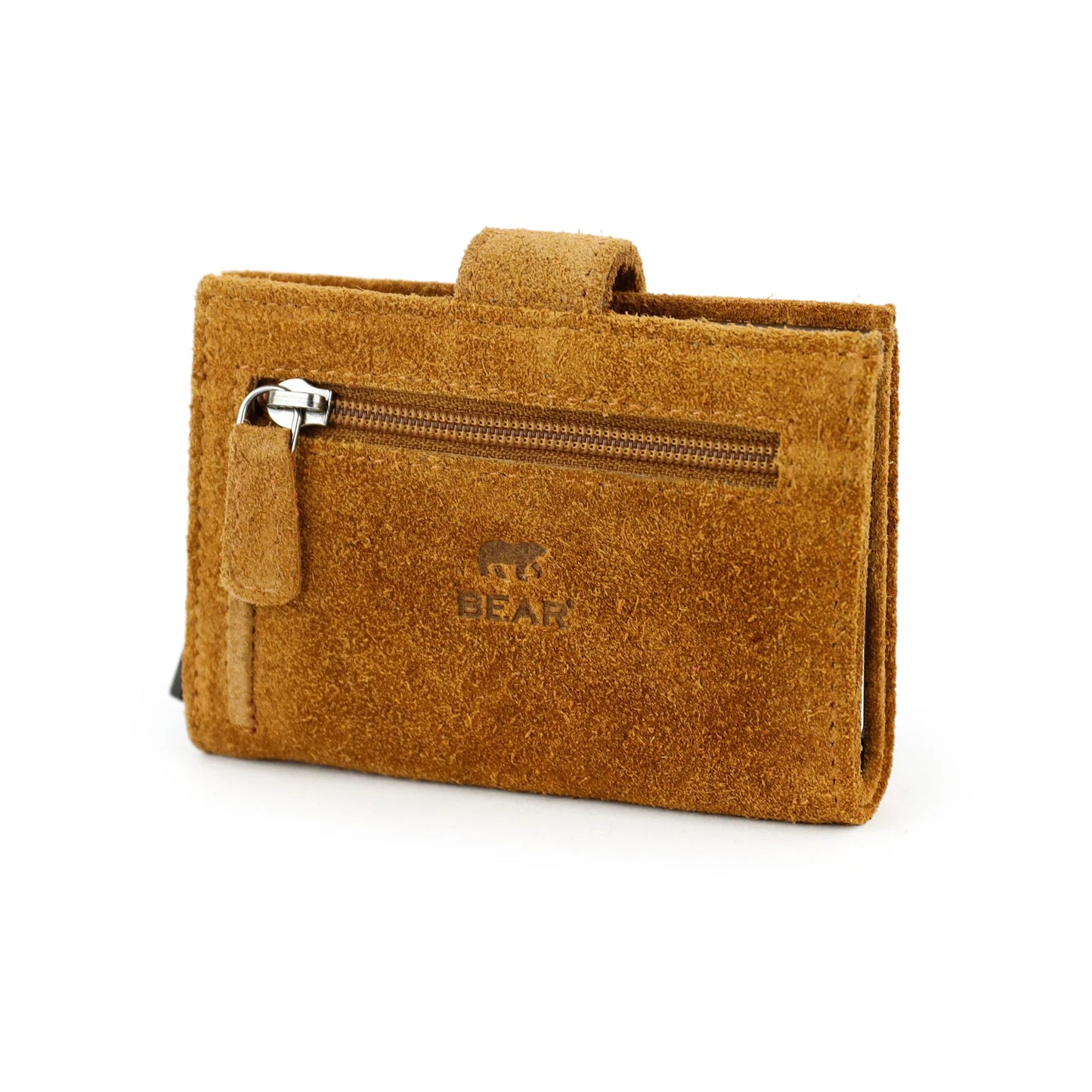 Kartenhalter Velours Elsie SU-6814 Cognac