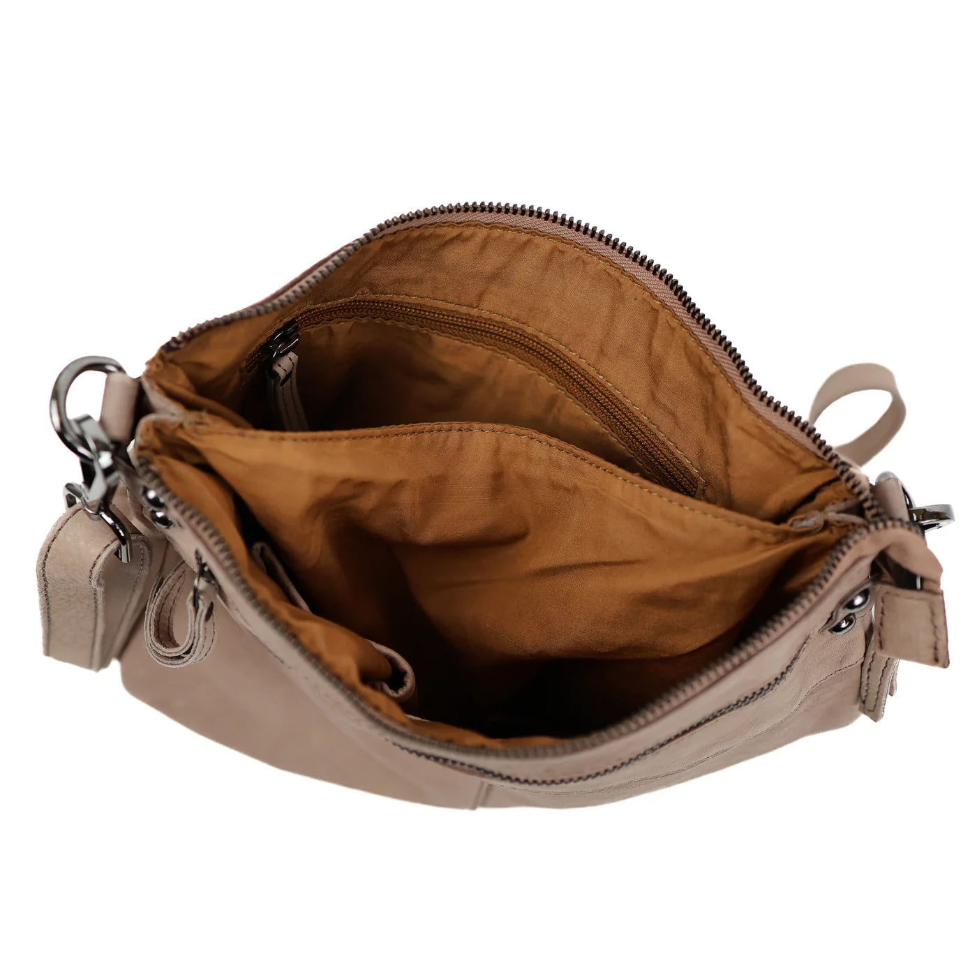 Umhängetasche MJ-1762 Taupe Plain