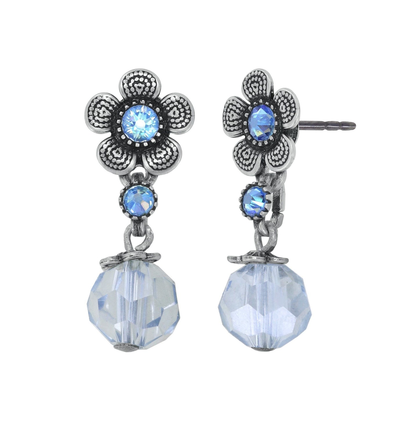 Ohrring Love, Shine and Flowers