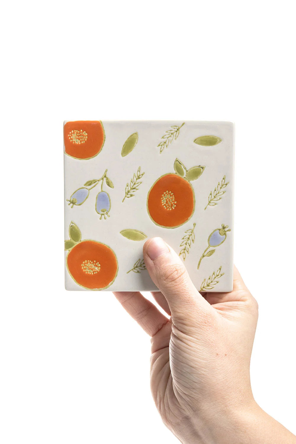 Untersetzer VINTAGE GARDEN orange
