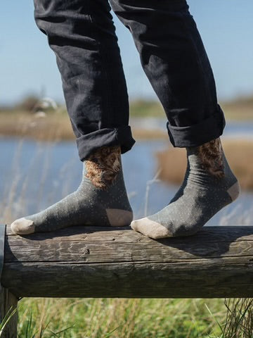 Bären Männersocken von Wrendale Designs
