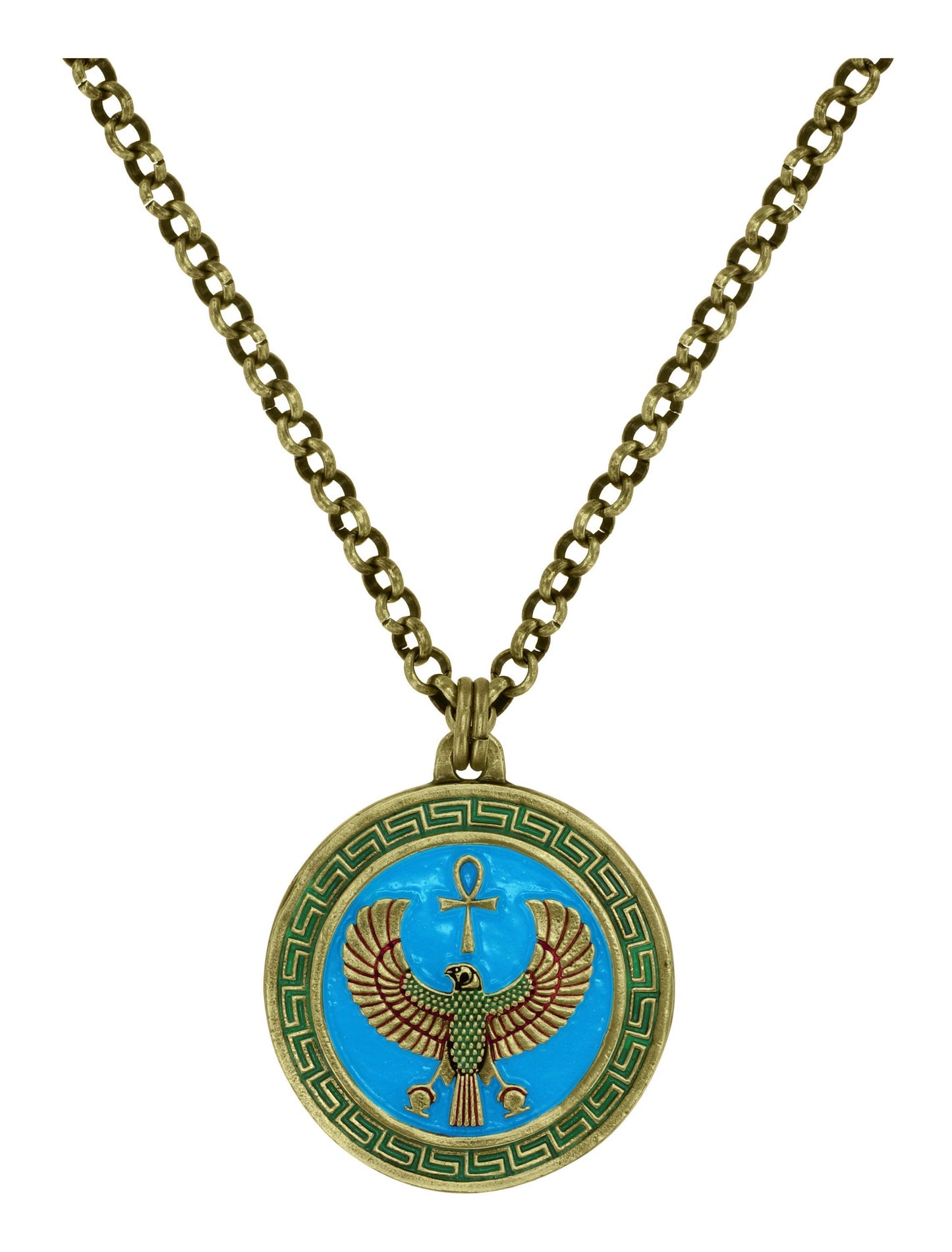 Halskette Medallion lang