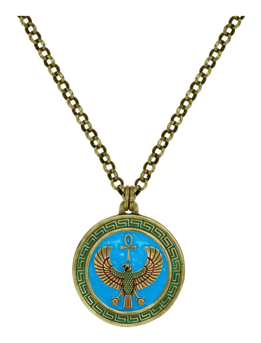 Halskette Medallion lang