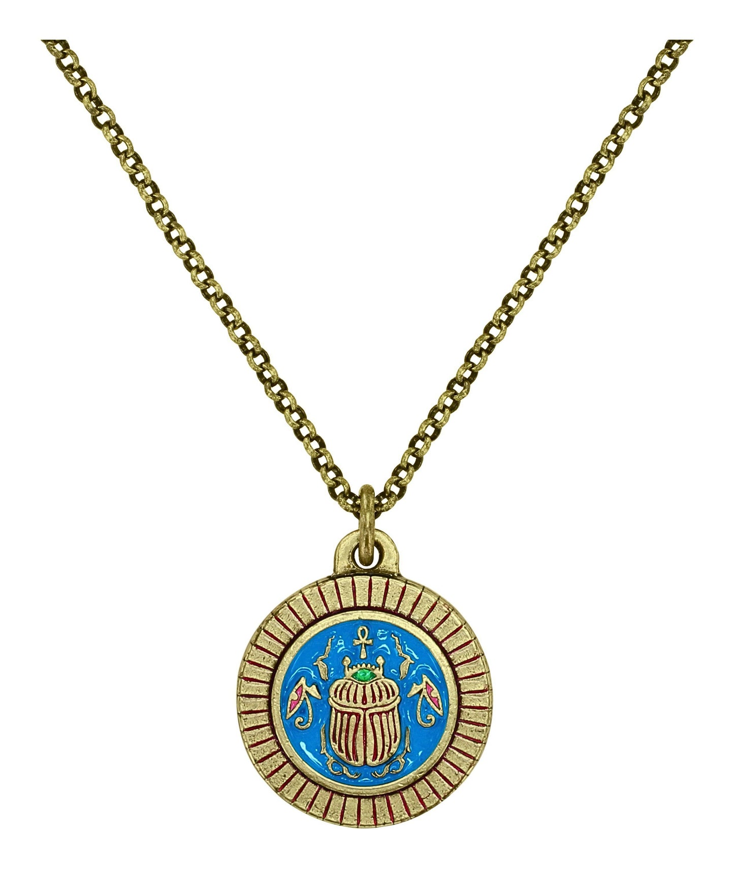 Halskette Medallion Multi
