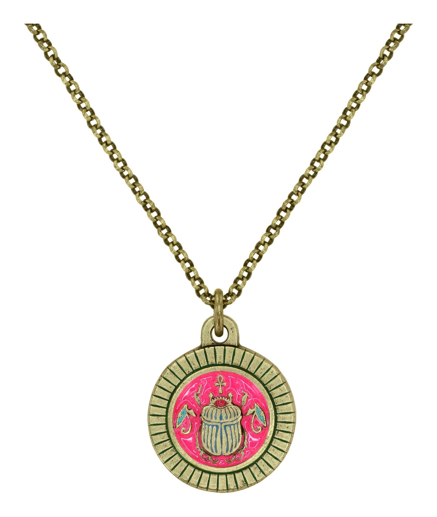 Halskette Medallion Multi