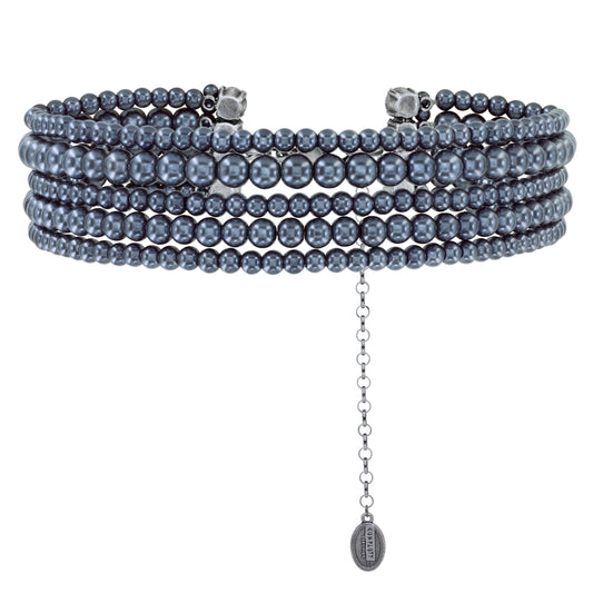 Halskette Spikes And Pearls