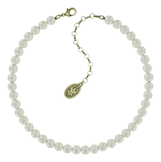 Halskette Spikes And Pearls