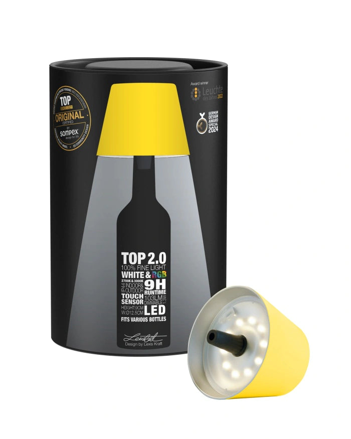 Sompex TOP 2.0 Akku-Flaschenleuchte (RGBW)