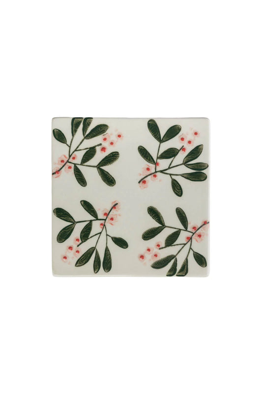 Untersetzer VINTAGE GARDEN – Steinzeug & Kork