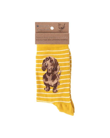 Dackel Socken von Wrendale Designs