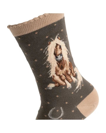Pferde Socken von Wrendale Designs