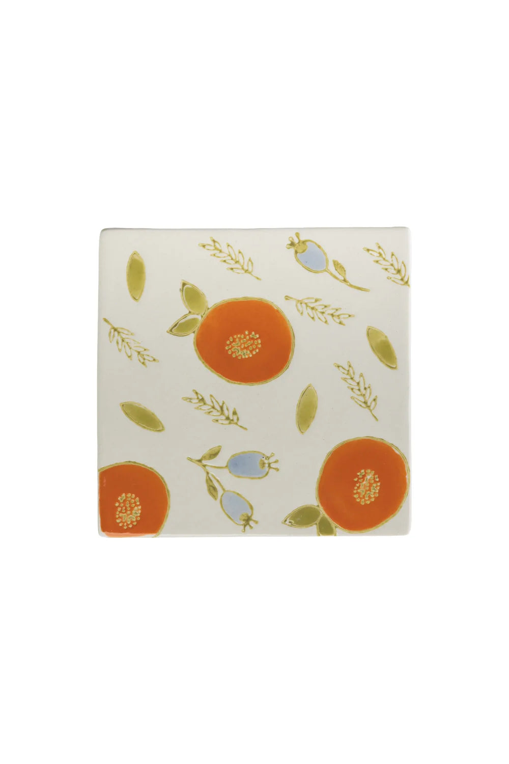 Untersetzer VINTAGE GARDEN orange