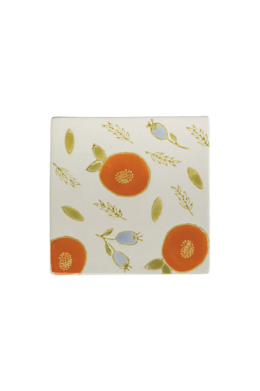 Untersetzer VINTAGE GARDEN orange