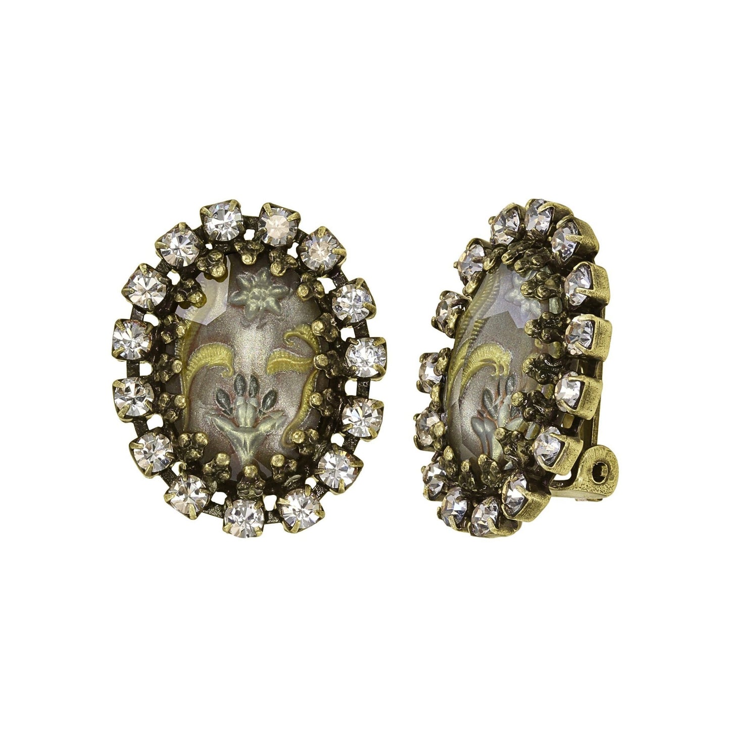 Ohrring Clip Chinoserie