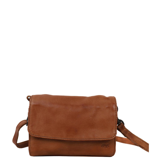Umschlagtasche 'Joëlle' Cognac