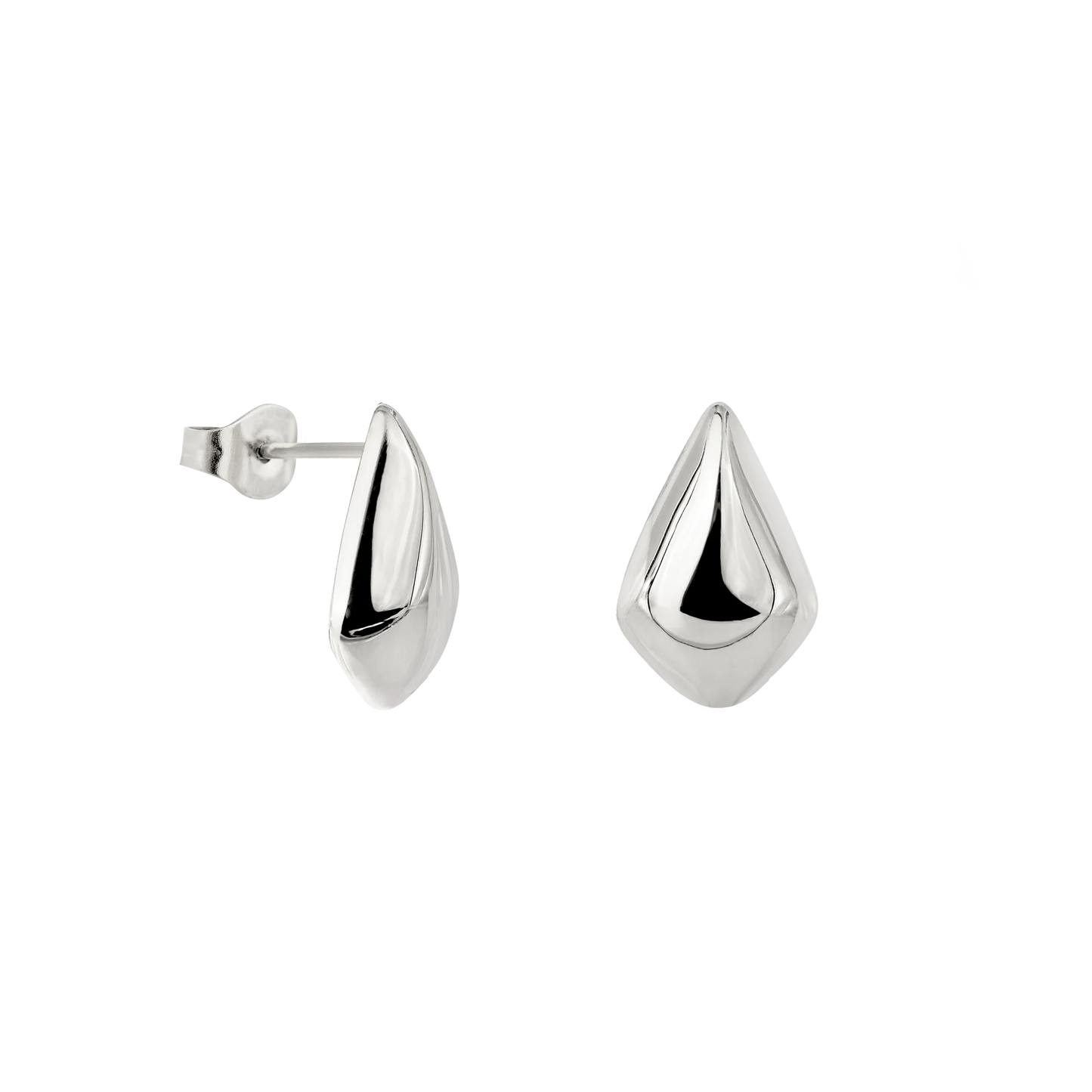 Happy Tears Studs Silber