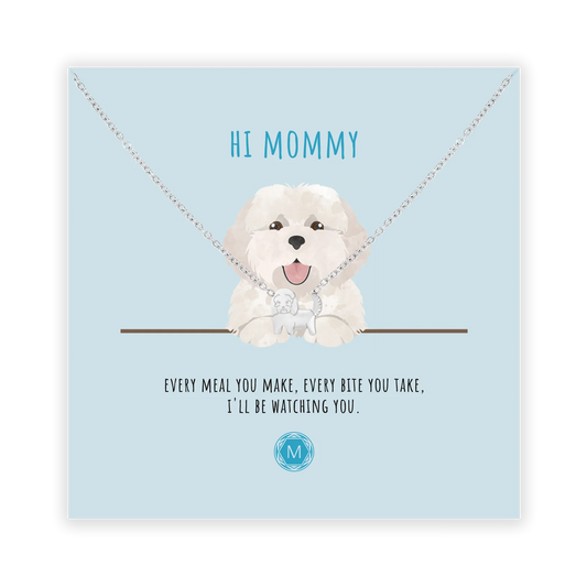 HI MOMMY Necklace Silber