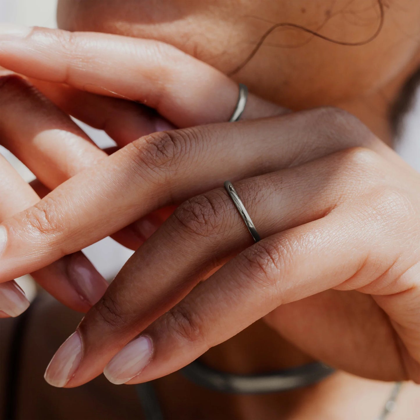 Fine Line Ring Silver