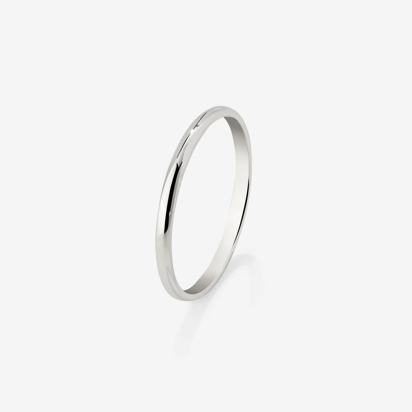 Fine Line Ring Silver
