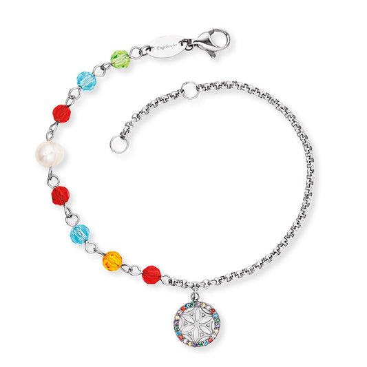 Armband/Fusskette BOHO 2 in1 Lebensblume