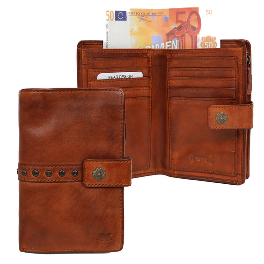 BEAR Design – Geldbörse 'Sanne' -Nieten - CL 15087