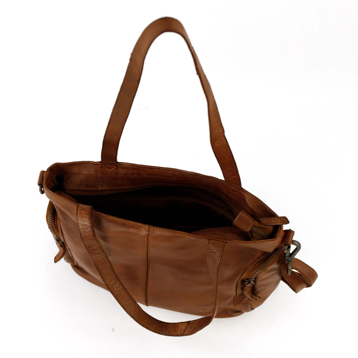 Shopper/Umhängetasche 'Liv' Cognac