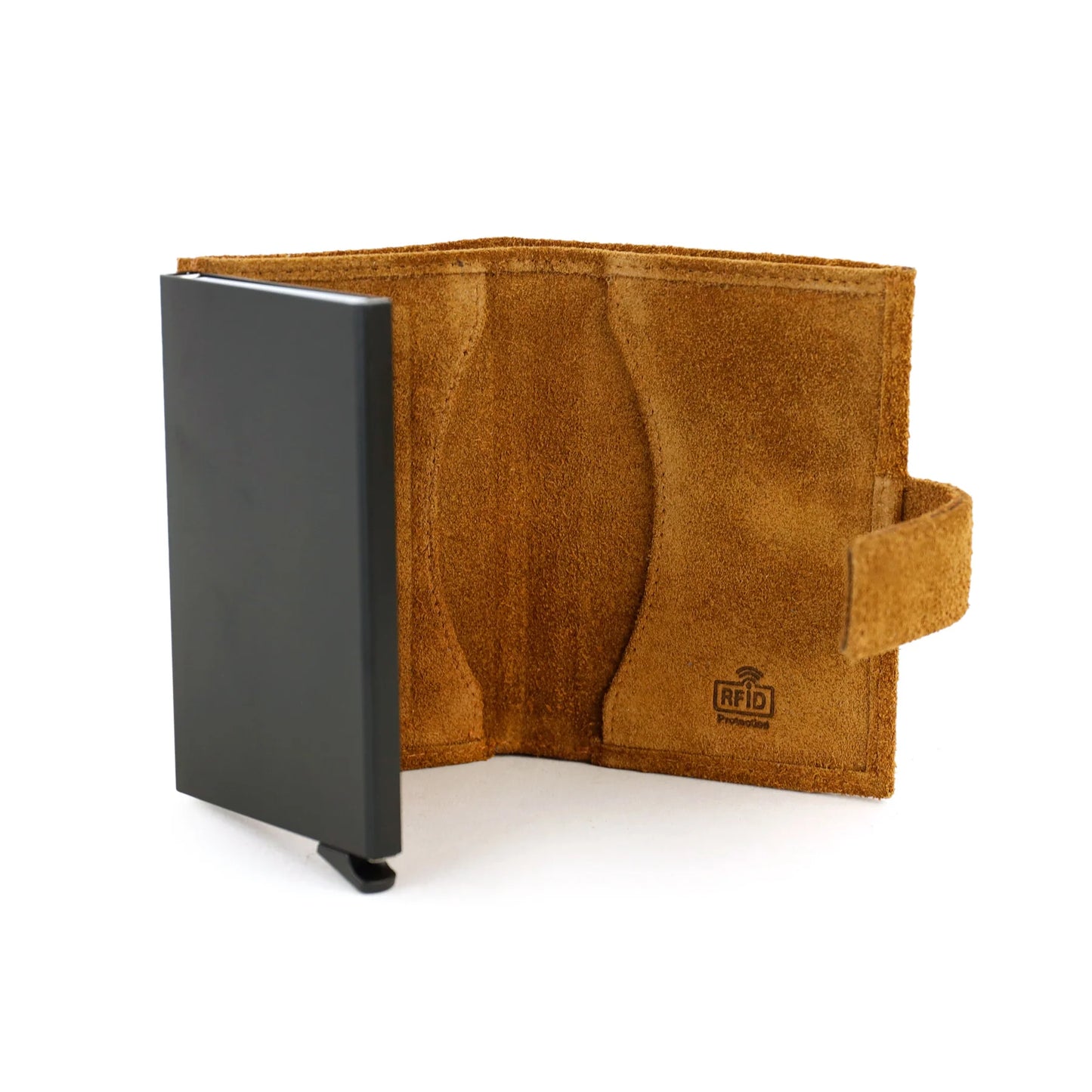 Kartenhalter Velours Elsie SU-6814 Cognac