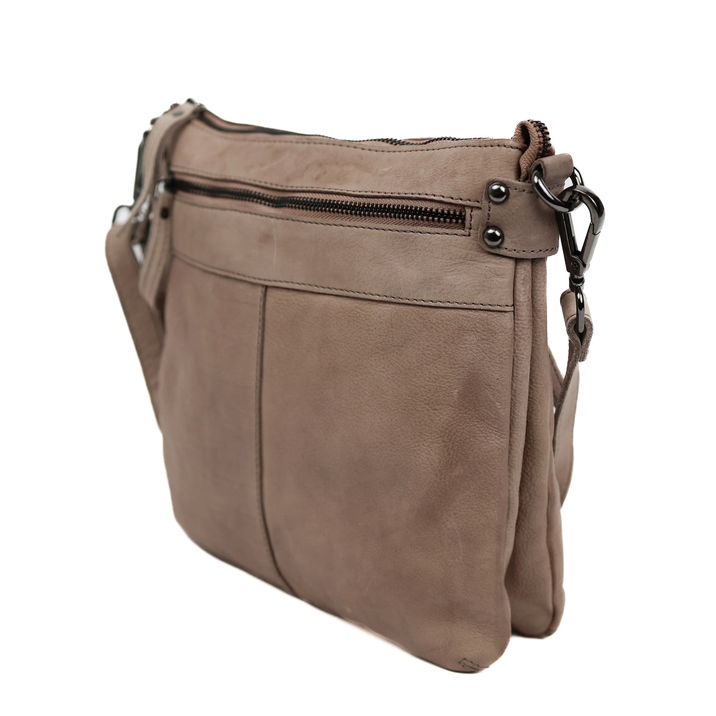 Umhängetasche MJ-1762 Taupe Plain