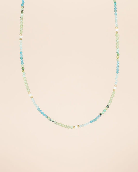 Halskette Apatite