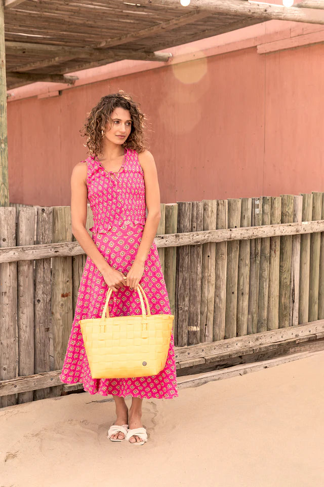 Shopper Paris golden Yellow