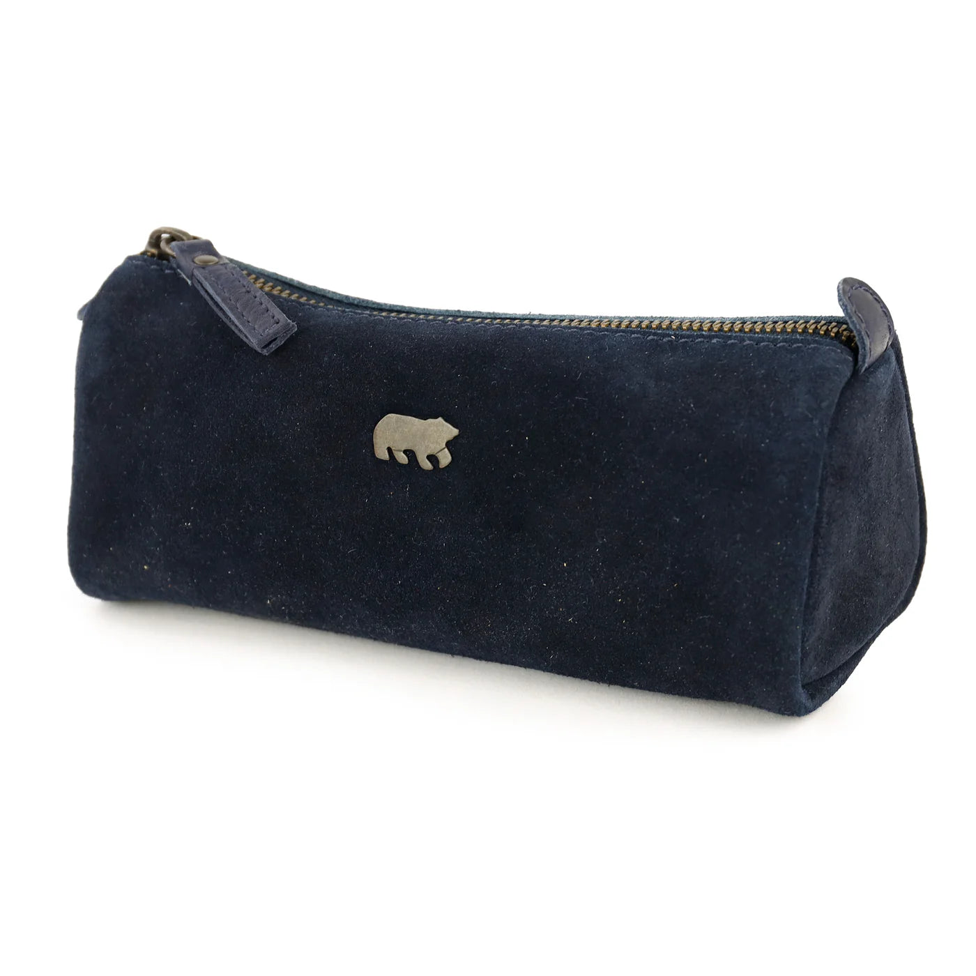 Velours Federmäppchen 'Tito' XL Navy