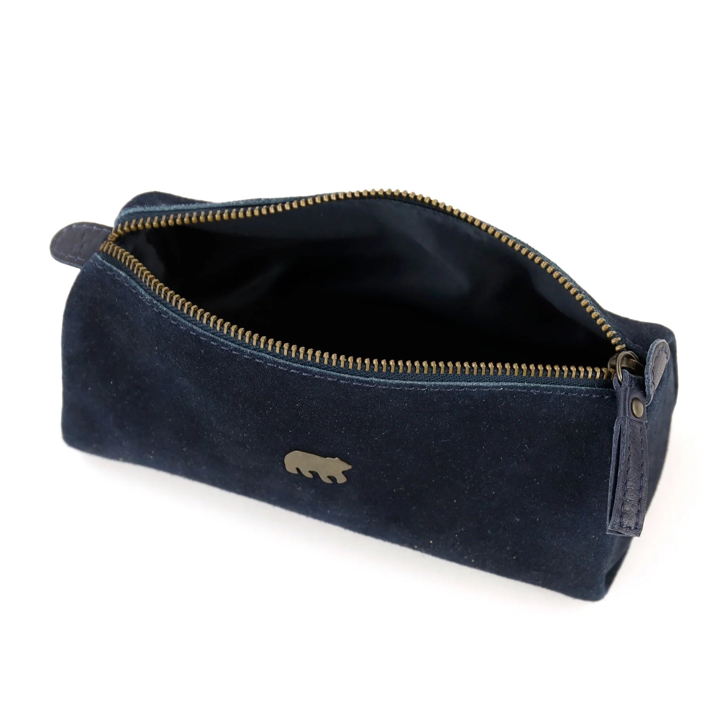 Velours Federmäppchen 'Tito' XL Navy