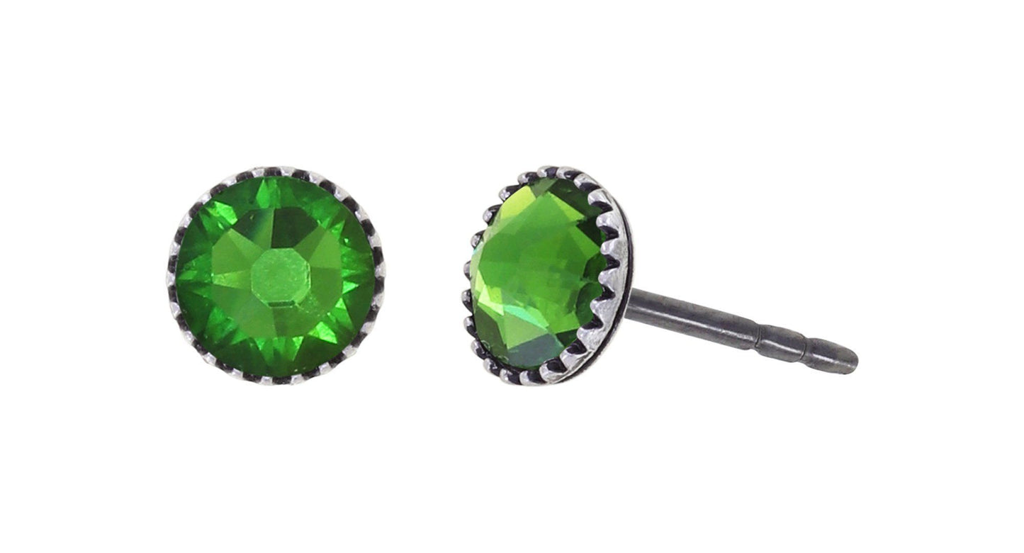 Konplott Ohrringe Black Jack Stecker klein