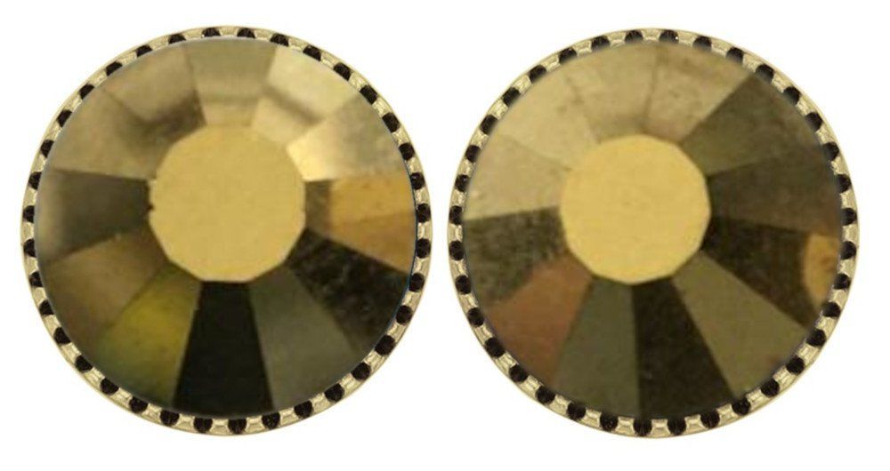Konplott Earrings Black Jack Large Studs