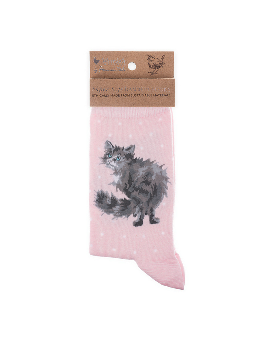 Katzen Socken von Wrendale Designs
