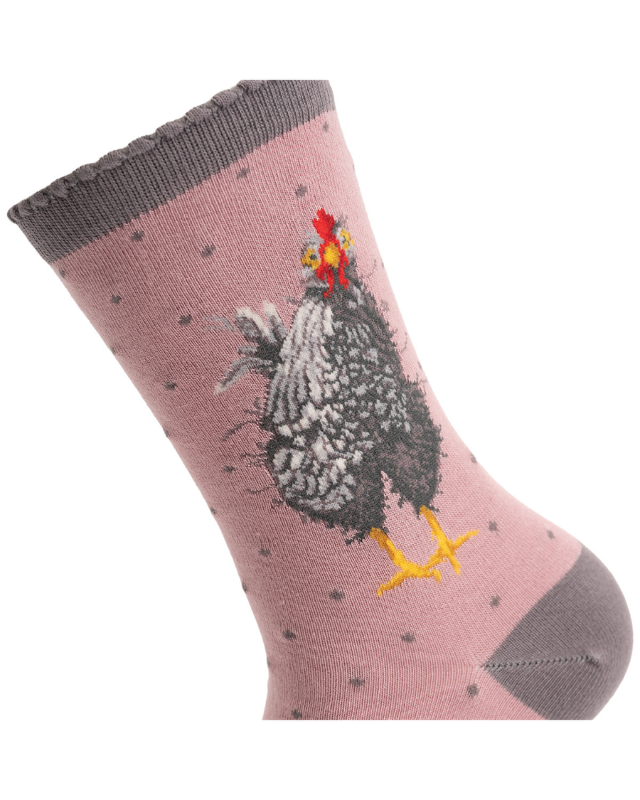 Hühner Socken von Wrendale Designs