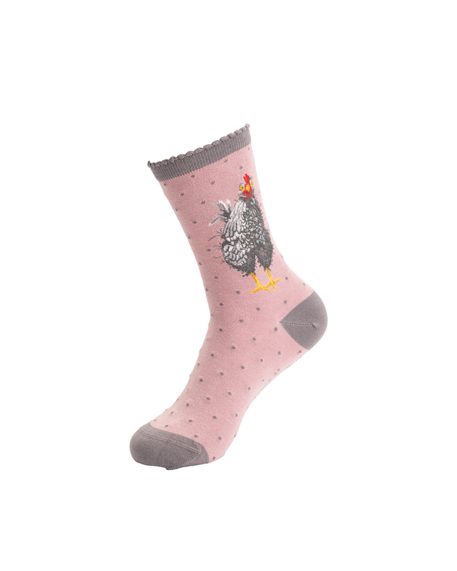 Hühner Socken von Wrendale Designs