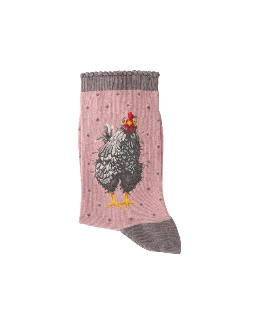 Hühner Socken von Wrendale Designs
