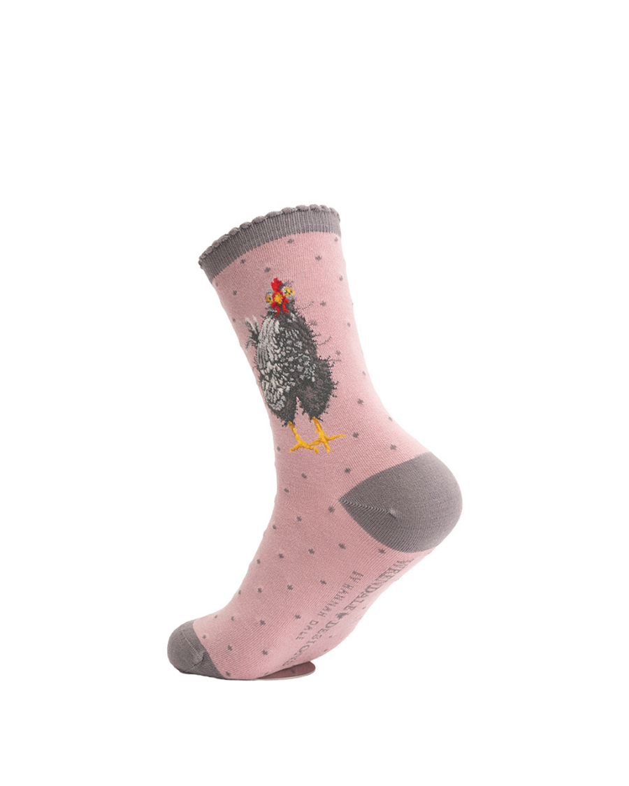 Hühner Socken von Wrendale Designs