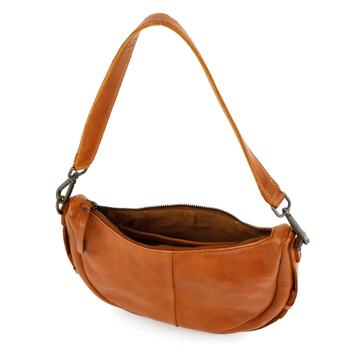 Umhängetasche 'Reina' Cognac