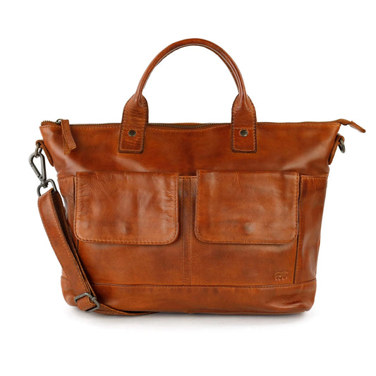 Hand-/Umhängetasche 'Elin' Cognac