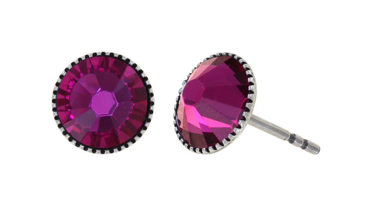 Konplott Ohrringe Black Jack Stecker groß
