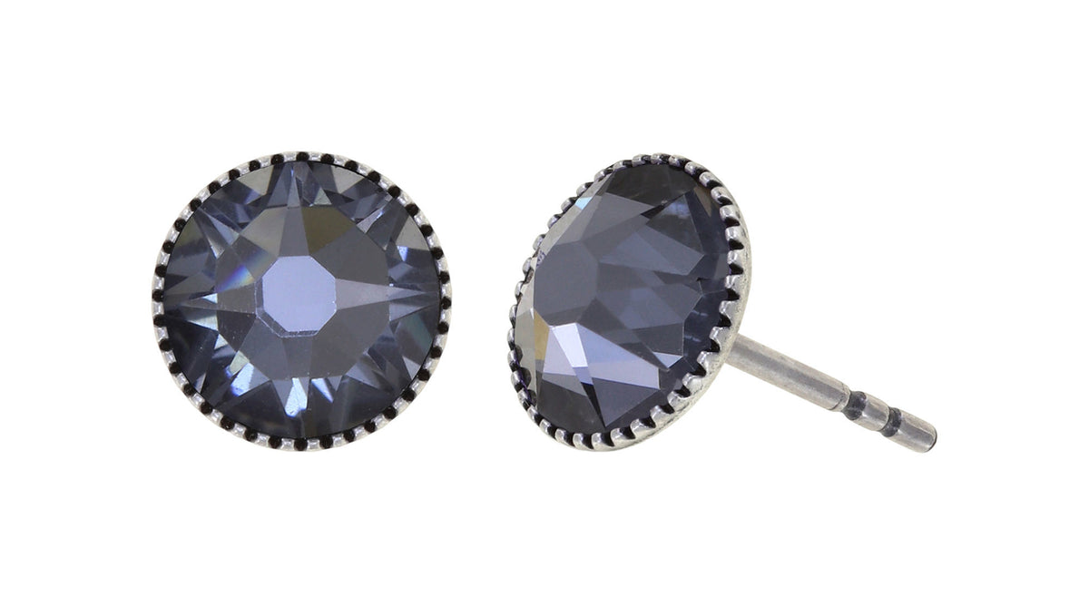 Konplott Ohrringe Black Jack Stecker groß