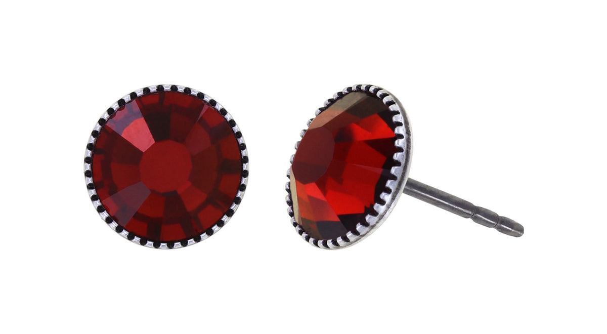 Konplott Ohrringe Black Jack Stecker groß