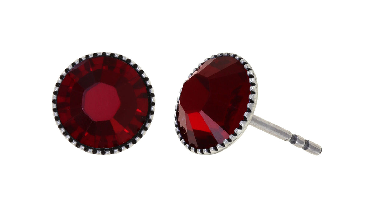 Konplott Ohrringe Black Jack Stecker groß