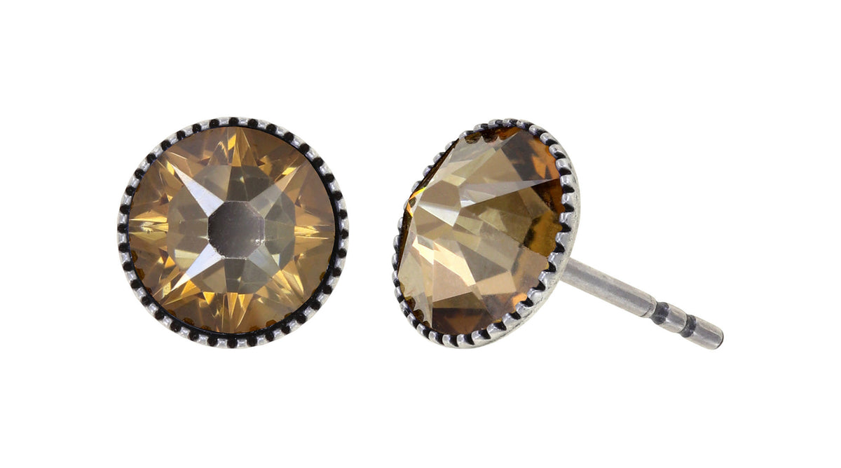 Konplott Ohrringe Black Jack Stecker groß