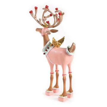 MACKENZIE-CHILDS Geduld Brewster Dash Away Figur Weihnachten Home Decor Amor Rentier