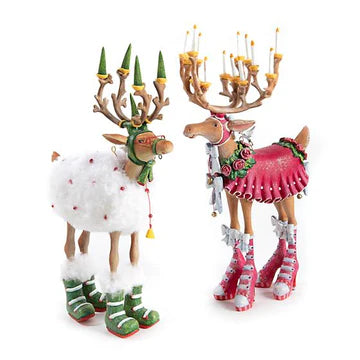 DASH AWAY BLITZEN REINDEER FIGURE