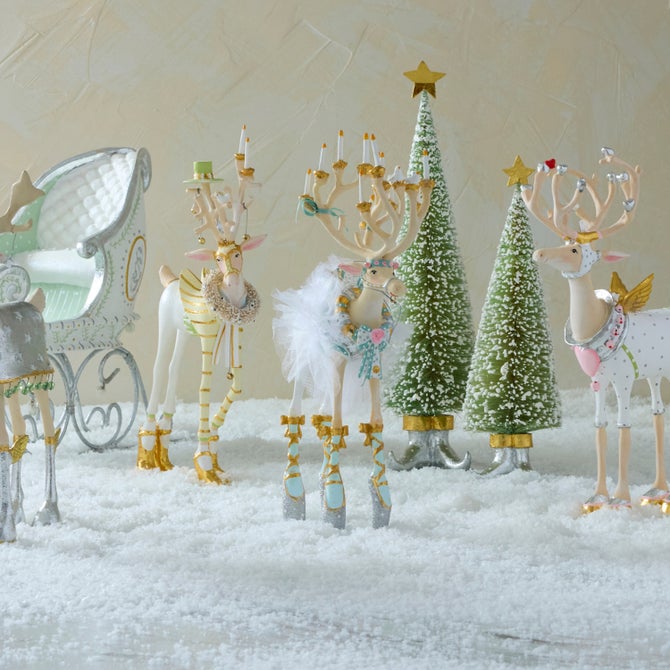 Patience Brewster Moonbeam Dancer Reindeer Figure
